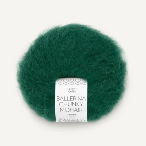 Włóczka Sandnes Garn Ballerina Chunky Mohair 7772 / szmaragd