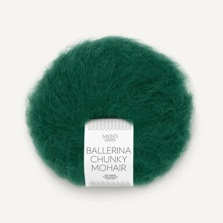 Włóczka Sandnes Garn Ballerina Chunky Mohair 7772 / szmaragd