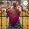 KOKONEK Merino 843 Cranberry Crumble - Granat/jeżyna/lody porzeczkowe/terakota/nude