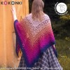KOKONEK Merino 843 Cranberry Crumble - Granat/jeżyna/lody porzeczkowe/terakota/nude