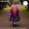 KOKONEK Merino 843 Cranberry Crumble - Granat/jeżyna/lody porzeczkowe/terakota/nude