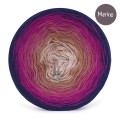 KOKONEK Merino 843 Cranberry Crumble - Granat/jeżyna/lody porzeczkowe/terakota/nude