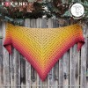 KOKONEK Merino 846 Spiced Apple - Ptysiowy/złoty/miodowy/cegła/bordo