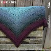 KOKONEK Merino 848 Cranberry & Mint - Wino melanż/wino/butelkowa zieleń/patyna melanż/patyna