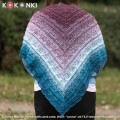KOKONEK Merino 849 Lavender Sky - Petrol II/petrol/lodowy błękit/ametyst/burak