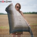 KOKONEK Merino 852 Wooland - Butelkowa zieleń/ciemne khaki/khaki/safari/jasny beż