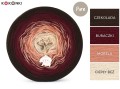 KOKONEK Pure P203 - Czekolada/buraczki/morela/ciepły beż