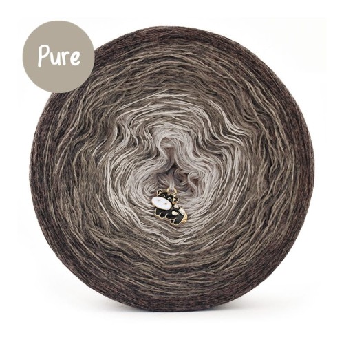 KOKONEK Pure P206 - Trufla/orzech melanż/chałwa