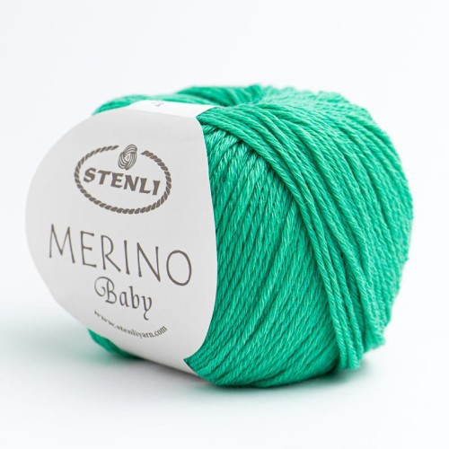 Włóczka Stenli Merino Baby 184 / turkus