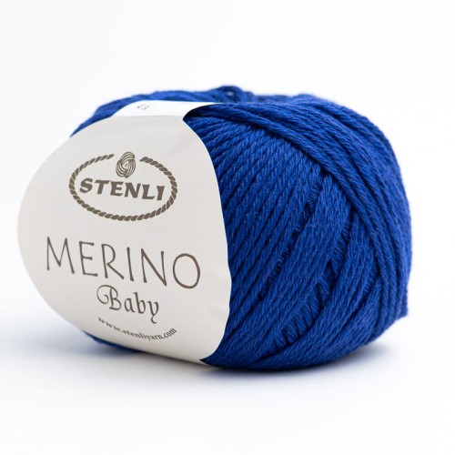 Włóczka Stenli Merino Baby 481 / szafir