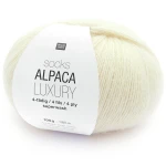 Włóczka skarpetkowa Rico Design Socks Alpaca Luxury 4ply 001 / krem
