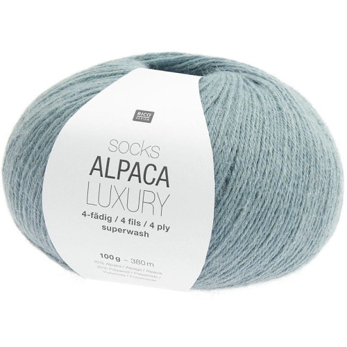 Włóczka skarpetkowa Rico Design Socks Alpaca Luxury 4ply 004 / patyna