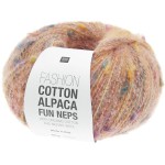 Włóczka Rico Design Fashion Cotton Alpaca Fun Neps 002 / morela