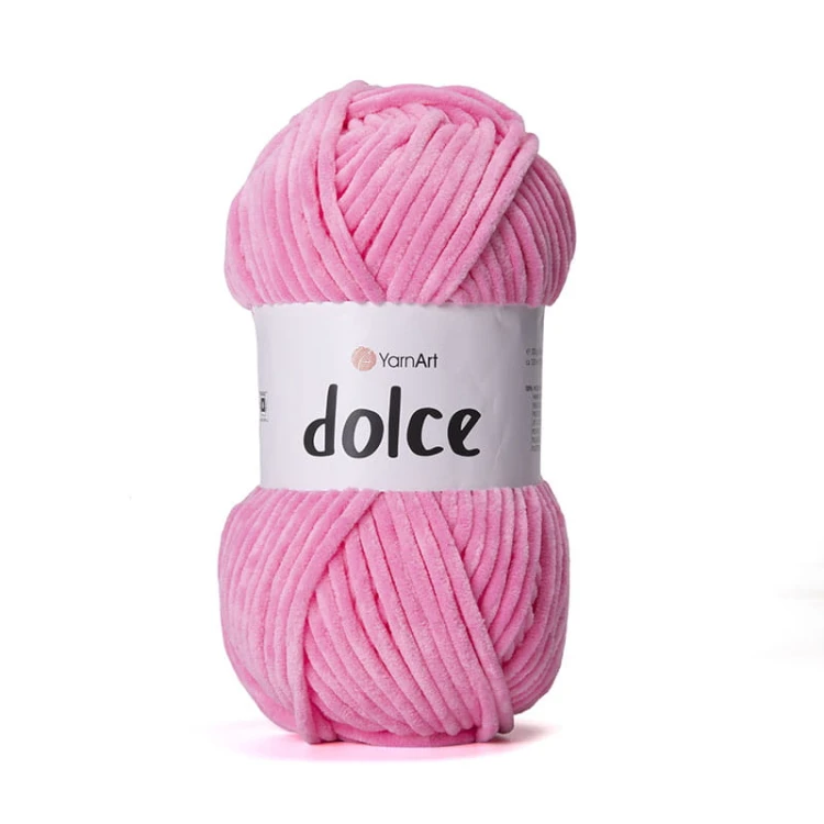 Włóczka YarnArt Dolce 858 / cukierkowy róż