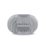 Włóczka Gazzal Exclusive 9921 / jasny szary