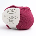Włóczka Stenli Merino Baby 145 / amarant