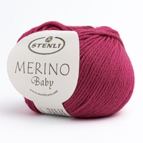 Włóczka Stenli Merino Baby 145 / amarant