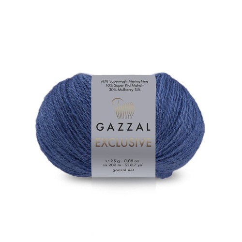 Włóczka Gazzal Exclusive 9938 / denim