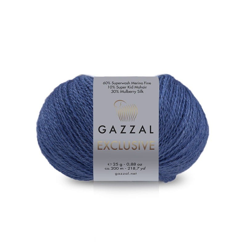 Włóczka Gazzal Exclusive 9938 / denim