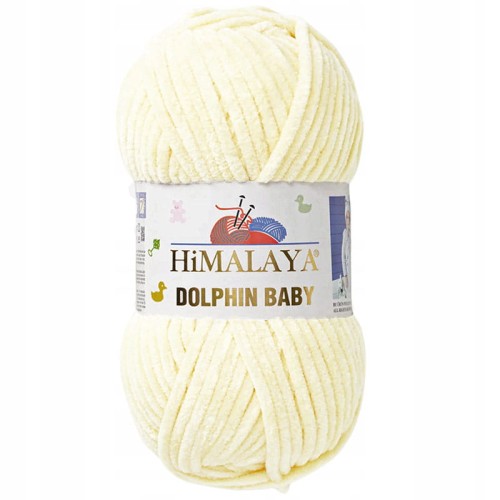 Włóczka Himalaya Dolphin Baby 375 / wanilia