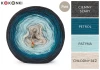 KOKONEK Pure P169 - Ciemny szary/petrol/patyna/chłodny beż