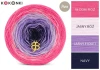 KOKONEK Pure P196 - Słodki róż/jasny róż/jasny fiolet/navy