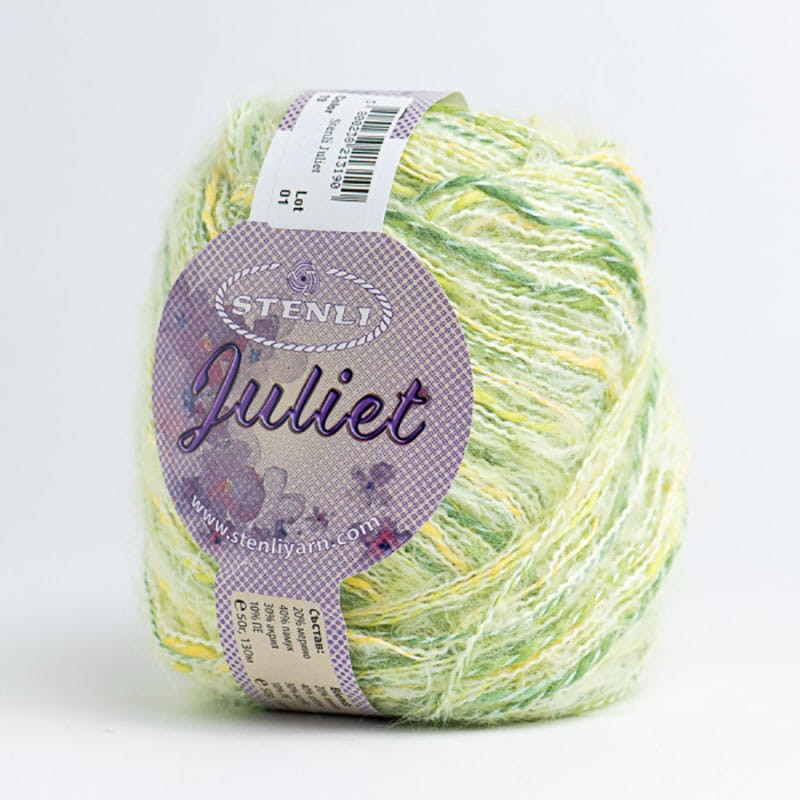 Włóczka Stenli Juliet 13 / limonka