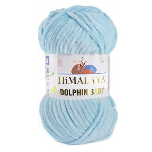 Włóczka Himalaya Dolphin Baby 385 / jasny niebieski
