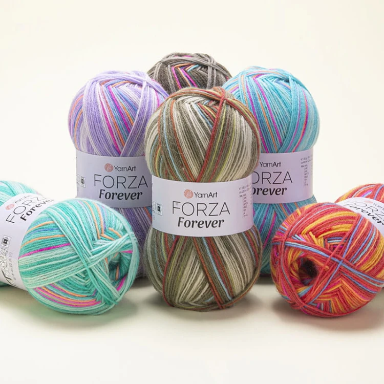 Włóczka skarpetkowa YarnArt Forza Forever / 2713