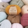 Włóczka Drops Brushed Alpaca Silk 38 / czekolada