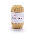 Sznurek poliestrowy YarnArt Macrame 1.5 mm 155 / złoty