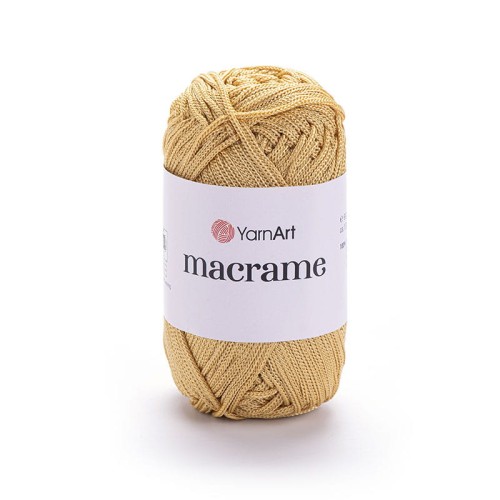 Sznurek poliestrowy YarnArt Macrame 1.5 mm 155 / złoty