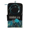 Zestaw drutów wymiennych HiyaHiya Sharp Premium Small 5" / 2.75 - 5 mm / etui liście szmaragd - OSTRE