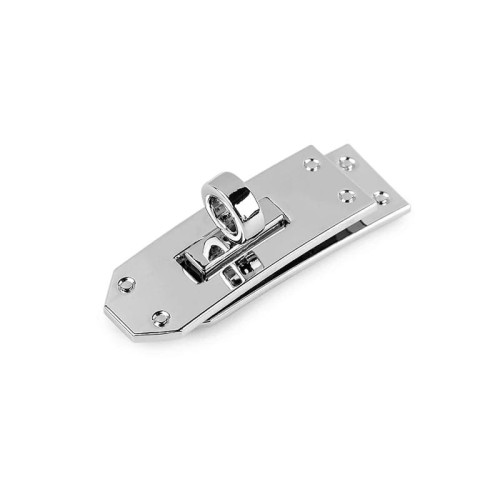 Zapięcie obrotowe do torebki / nikiel / 16 x 53 mm / 940120