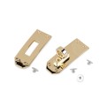 Zapięcie obrotowe do torebki / złoto / 16 x 53 mm / 940120