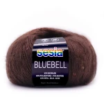 Włóczka / nić fantazyjna z cekinami Sesia Bluebell 4576 / brąz