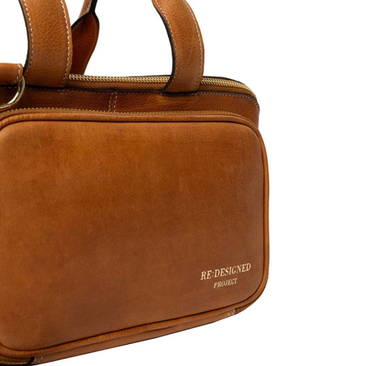 Organizer / torba / RE:DESIGNED / Project 39 / skóra / burned tan/gold