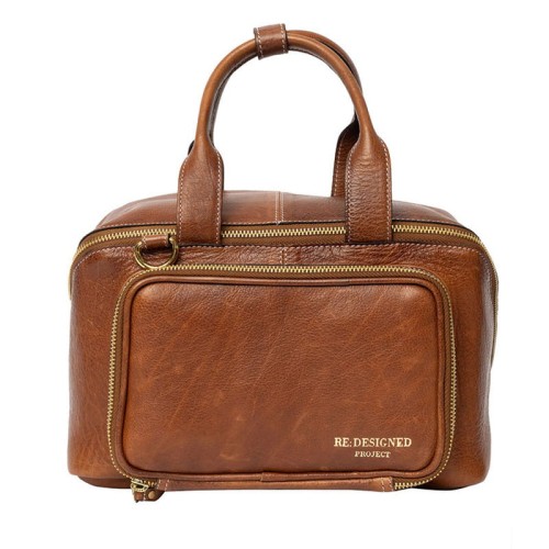 Organizer / torba / RE:DESIGNED / Project 39 / skóra / walnut/gold