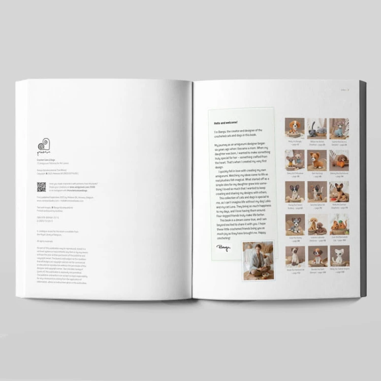 Książka Crochet Cats & Dogs - w języku angielskim