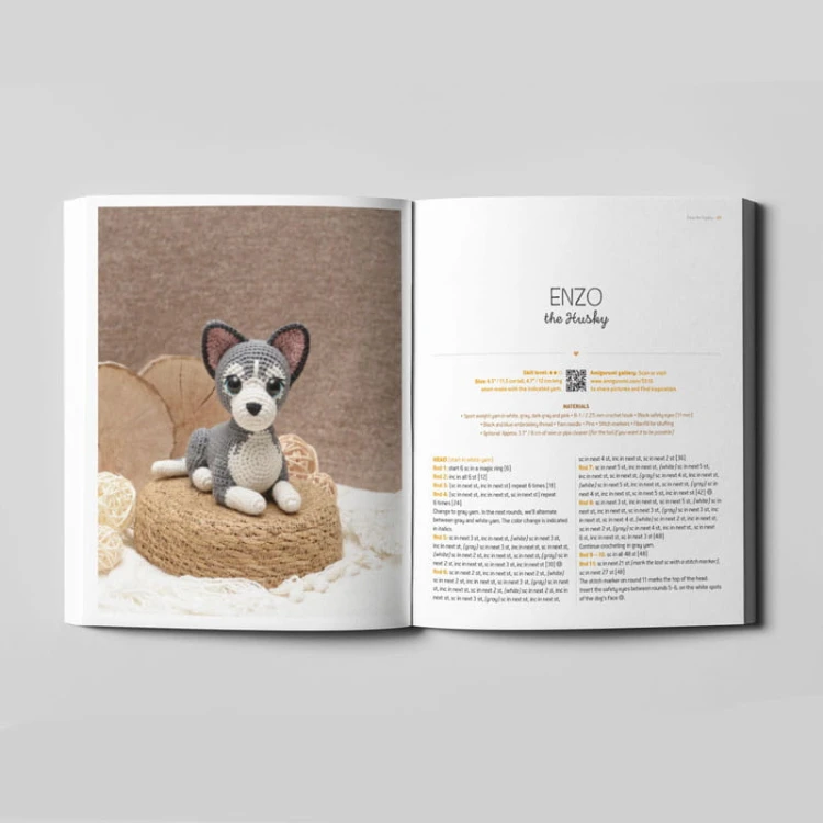 Książka Crochet Cats & Dogs - w języku angielskim