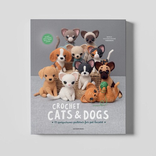 Książka Crochet Cats & Dogs - w języku angielskim