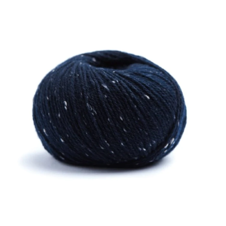 Włóczka Lamana Como 11 T / granatowy tweed