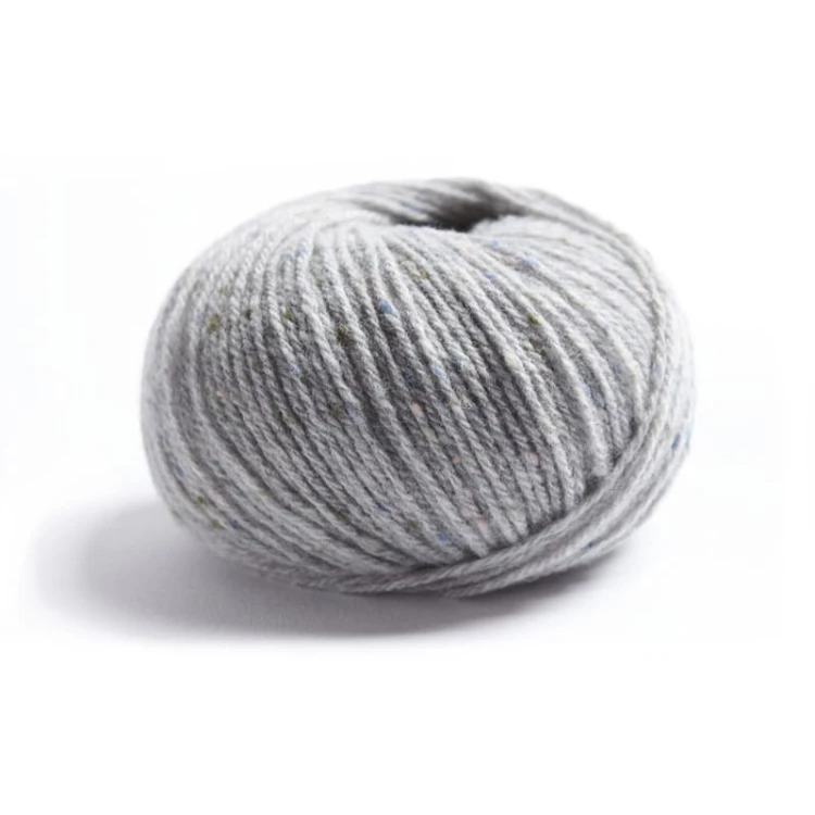 Włóczka Lamana Como Tweed 42 T / jasny szary tweed