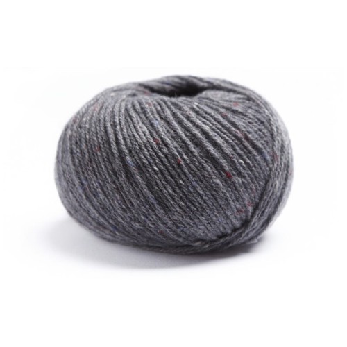 Włóczka Lamana Como Tweed 28 T / szary tweed