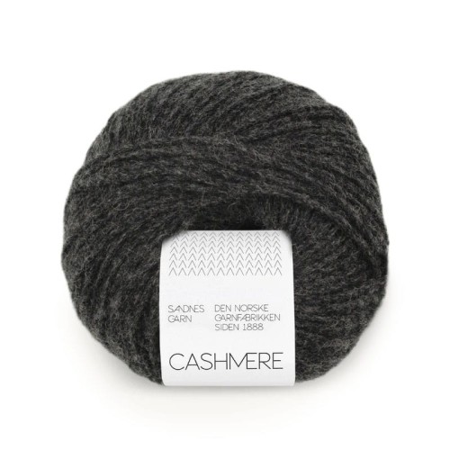 Włóczka Sandnes Garn Cashmere 1088 / węgiel