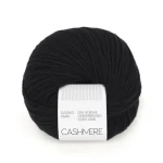 Příze Sandnes Garn Cashmere 1099 / černá