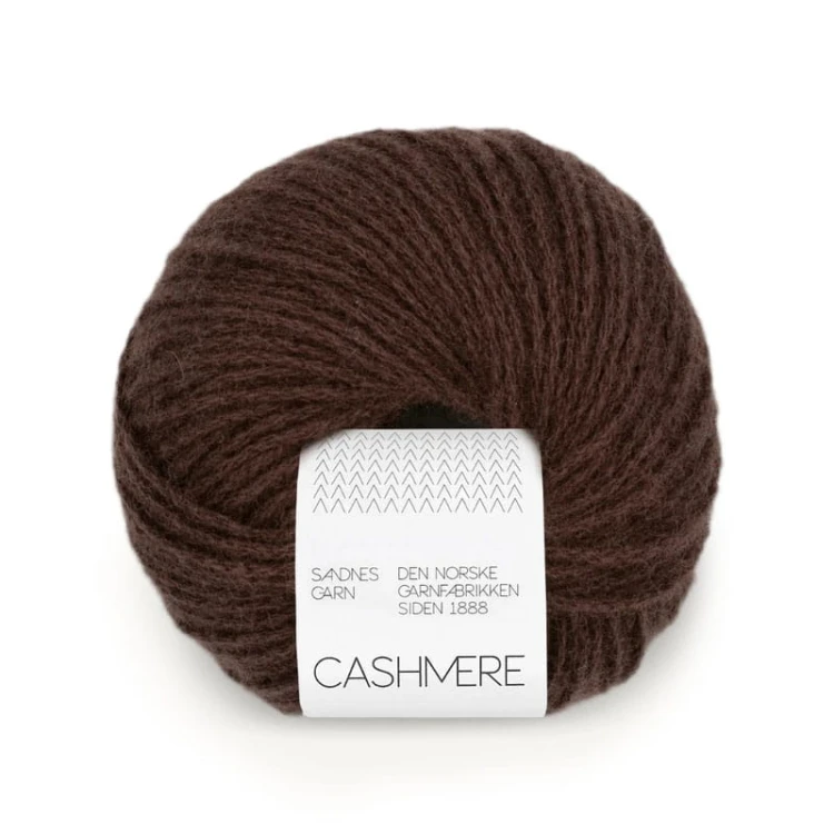 Włóczka Sandnes Garn Cashmere 3082 / czekolada