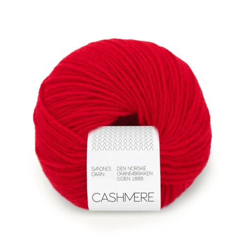 Włóczka Sandnes Garn Cashmere 4219 / karmin