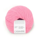 Příze Sandnes Garn Cashmere 4504 / bonbónově růžová