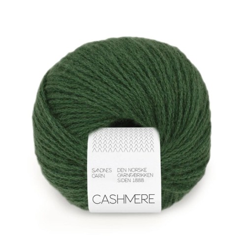 Włóczka Sandnes Garn Cashmere 8082 / leśny